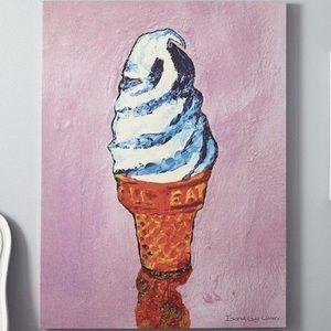 CB2 “Ice Cream Cone” Print